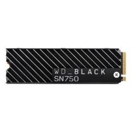 Western Digital WD BLACK SN750 NVMe M.2 2280 2TB PCI-Express 3.0 x4 64-layer 3D NAND Internal Solid State Drive (SSD) WDS200T3XHC W/ Heatsink