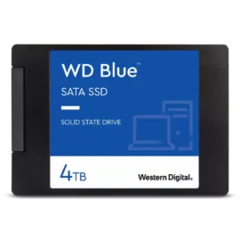 Western Digital Blue 2.5" 4TB SATA III 3D NAND Internal Solid State Drive (SSD) WDS400T2B0A