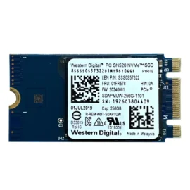 Western Digital PC SN520 M.2 2242 256GB PCIe Gen3 x2 NVMe 1.3 64-layer 3D NAND Internal Solid State Drive (SSD) SDAPMUW-256G