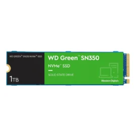 Western Digital WD Green SN350 NVMe M.2 2280 1TB PCI-Express 3.0 x4 Internal Solid State Drive (SSD) WDS100T3G0C