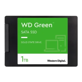 Western Digital Green 2.5" 1TB SATA III 3D NAND TLC Internal Solid State Drive (SSD) WDS100T3G0A