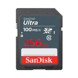 SanDisk 256GB Ultra SDXC UHS-I/Class 10 256G SD C10 Flash Memory Card, Speed Up to 100MB/s (SDSDUNR-256G-GN3IN)