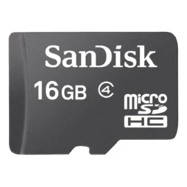 SanDisk 16GB 16G microSD microSDHC Class 4 with SD adapter Bulk - OEM