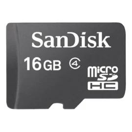 SanDisk 16GB Micro SDHC Flash Card Model SDSDQ-016G BULK PACKAGE
