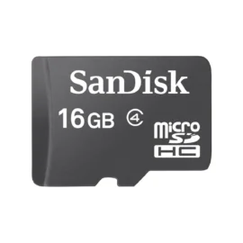 SanDisk 16GB microSD High Capacity (microSDHC) - 1 Card Model SDSDQ-016G-A46