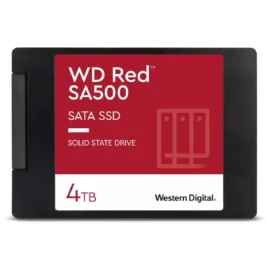 Western Digital 4TB WD Red SA500 NAS 3D NAND Internal SSD Solid State Drive - SATA III 6 Gb/s, 2.5"/7mm, Up to 560 MB/s - WDS400T2R0A