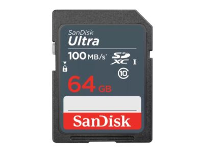 SanDisk SDSDUNR-064G-GN3IN CVK 64GB 9pin SDXC r100MB/s C10 UHS-I SanDisk Ultra SDXC Memory Card