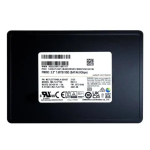 Samsung PM893 7.68TB SATA 6Gb/s 2.5" Enterprise SSD MZ7L37T6HBLA-00A07 (MZ-7L37T60) Samsung PM893 7.68TB SATA 6Gb/s 2.5" Enterprise SSD MZ7L37T6HBLA-00A07 (MZ-7L37T60)