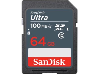 SanDisk SDSDUNR-064G-GN3IN CVK 64GB 9pin SDXC r100MB/s C10 UHS-I SanDisk Ultra SDXC Memory Card