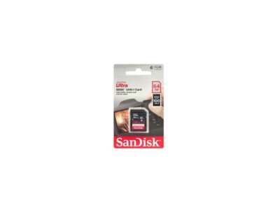 SanDisk SDSDUNR-064G-GN3IN CVK 64GB 9pin SDXC r100MB/s C10 UHS-I SanDisk Ultra SDXC Memory Card