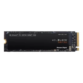 WD Black SN750 NVMe SSD 500GB Internal PCI Express 3.0 x4 (NVMe) Solid State Drive for Laptops & Desktops WDBRPG5000ANC-WRSN