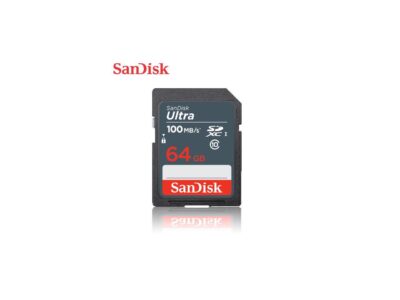 SanDisk SDSDUNR-064G-GN3IN CVK 64GB 9pin SDXC r100MB/s C10 UHS-I SanDisk Ultra SDXC Memory Card