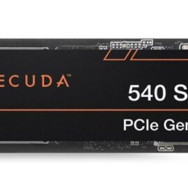 Seagate FireCuda 540 SSD, 1 TB, Internal Solid State Drive - M.2 2280 PCIe Gen5, speeds up to 10,000 MB/s and 2,000 TB TBW, 3 years Rescue Services (ZP1000GM3A004)