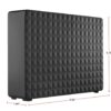Seagate Expansion Desktop Hard Drive 8TB HDD External - PC Windows PS4 & Xbox - USB 2.0 & 3.0 Black (STEB8000100)