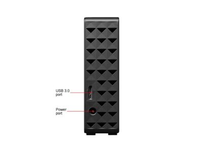 Seagate Expansion Desktop Hard Drive 8TB HDD External - PC Windows PS4 & Xbox - USB 2.0 & 3.0 Black (STEB8000100)