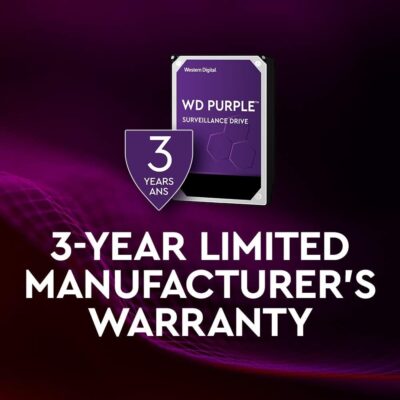 WD Purple WD101PURZ 10TB 7200 RPM 256MB Cache SATA 6.0Gb/s 3.5" Internal Hard Drive Bare Drive