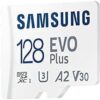 SAMSUNG MB-MC128KA/APC EVO Plus MicroSD with Adapter 2021, 128GB