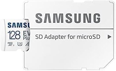 SAMSUNG MB-MC128KA/APC EVO Plus MicroSD with Adapter 2021, 128GB