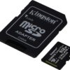 Kingston 32GB Canvas Select Plus microSDHC Card | Up to 100MB/s | A1 Class10 UHS-I | with Adapter | SDCS2/32GB