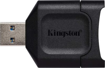 Kingston Canvas React Plus 128GB SD Card | SDXC UHS-II | 300R/260W U3 V90 | Full HD/4K/8K | SDR2/128GB
