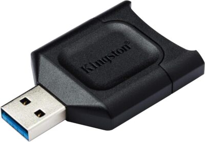 Kingston Canvas React Plus 128GB SD Card | SDXC UHS-II | 300R/260W U3 V90 | Full HD/4K/8K | SDR2/128GB