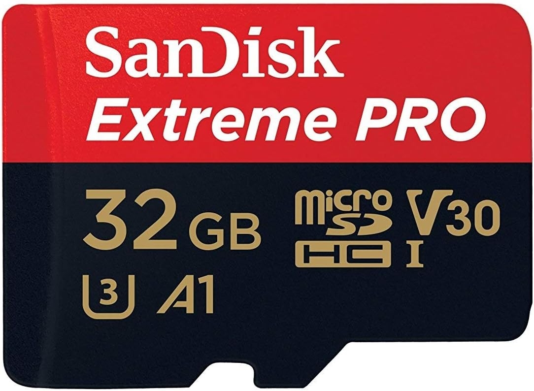 SanDisk Extreme Pro U3 V30 A1 32GB microSDHC Memory Card for DJI Drones works with Avata