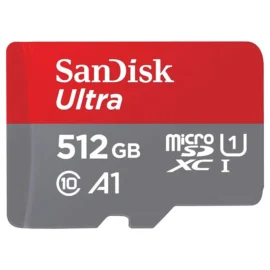SanDisk 16GB Ultra microSDHC UHS-I Memory Card with Adapter - 98MB/s, C10, U1, Full HD, A1, Micro SD Card - SDSQUAR-016G-GN6MA