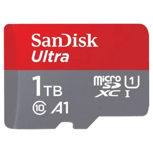 SanDisk microSDXC Ultra 1TB (A1/UHS-I/Cl.10/150MB/s) microSDXC Card 1TB A1 Application Performance SanDisk microSDXC Ultra 1TB (A1/UHS-I/Cl.10/150MB/s) microSDXC Card 1TB A1 Application Performance
