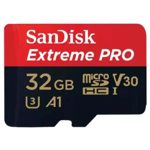 SanDisk Extreme Pro U3 V30 A1 32GB microSDHC Memory Card for DJI Drones works with Avata and Goggles 2 (SDSQXCG-032G-GN6MA) Class 10 Bundle with 1 Everything But Stromboli MicroSDHC & SD Card Reader SanDisk Extreme Pro U3 V30 A1 32GB microSDHC Memory Card for DJI Drones works with Avata and Goggles 2 (SDSQXCG-032G-GN6MA) Class 10 Bundle with 1 Everything But Stromboli MicroSDHC & SD Card Reader