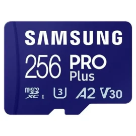 Samsung Memory MB-MD256SA/APC PRO Plus MicroSD Card 256GB, UHS-I U3, Up to 180MB/s