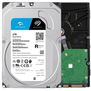 Seagate Skyhawk 6TB Video Internal HDD C 3.5 Inch SATA 6Gb/s 256MB Cache for (ST6000VX009) Seagate Skyhawk 6TB Video Internal HDD C 3.5 Inch SATA 6Gb/s 256MB Cache for (ST6000VX009)