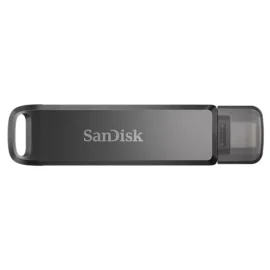 SanDisk 64GB iXpand Flash Drive Luxe - The 2-in-1 USB for iPhone, iPad, and Computer - Thumb Drive with Lightning and USB Type-C Connectors C SDIX70N-064G-GN6NN