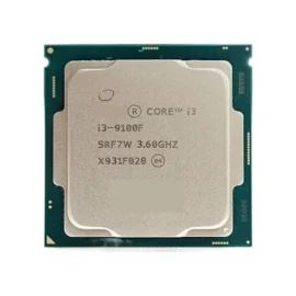 CPU c I3-9100F SRF7W BO PC Computer Desktop Processor LGA1151 I3 9100F CPU
