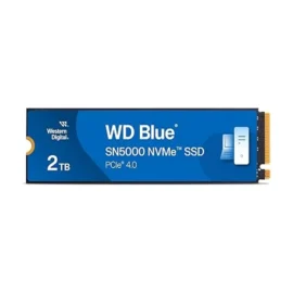 Western Digital 2TB WD Blue SN5000 NVMe Internal Solid State Drive SSD - PCIe Gen 4.0, M.2 2280, Up to 5,150 MB/s - WDS200T4B0E