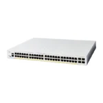 Cisco Catalyst 1300-48FP-4G Managed Switch, 48 Port GE, Full PoE, 4x1GE SFP, Limited Lifetime Protection (C1300-48FP-4G)