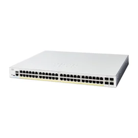 Cisco Catalyst 1300-48FP-4G Managed Switch, 48 Port GE, Full PoE, 4x1GE SFP, Limited Lifetime Protection (C1300-48FP-4G)