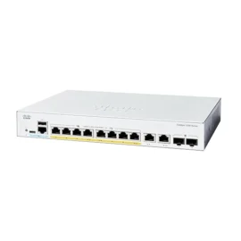 Cisco C1200-8P-E-2G Gigabit Switch, 8-Port PoE+, 2 Combo Uplinks, Managed Layer 2, Enterprise Access