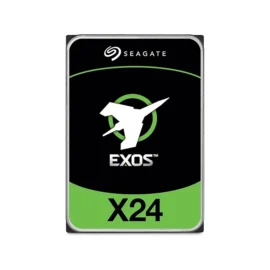 Seagate Exos X24 24TB Enterprise Internal Hard Drive HDD - 6GB/s SATA 7200RPM 2.5M MTBF (ST24000NM002H)