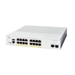 Cisco C1200-16P-2G 16-Port Gigabit PoE+ Switch, 2 SFP Uplinks, Rackmount, L2 Smart Managed Access Switch