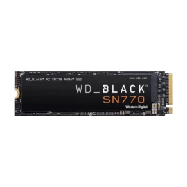 WD_BLACK 500GB SN770 NVMe Internal Gaming SSD Solid State Drive - Gen4 PCIe, M.2 2280, Up to 4,000 MB/s - WDS500G3X0E - [Previous Generation]
