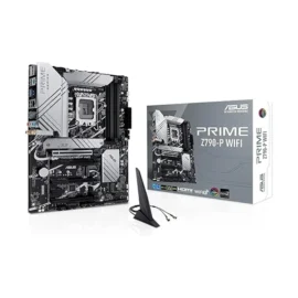 Asus Prime PRIME Z790-P WIFI Gaming Desktop Motherboard - Intel Z790 Chipset - Socket LGA-1700 - ATX - Core, Pentium Gold, Celeron Processor Supported - 128 GB DDR5 SDRAM Maximum RAM - DDR5-7200/PC5-5