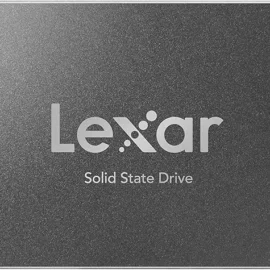 Lexar 128GB NS100 SSD 2.5” SATA III Internal Solid State Drive, Up To 520MB/s Read, Gray (LNS100-128RB)