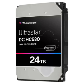 Western Digital  WD Ultrastar DC HC580 Helium 24TB 7200rpm 512MB 3.5" Enterprise HDD