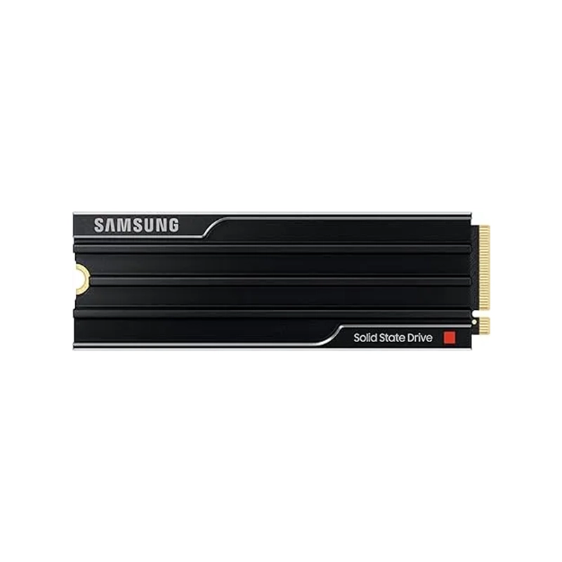 Samsung Memory MZ-VAP1T0CW 9100 PRO Internal SSD with 1TB Heatsink, PCIe 5.0 x4, NVMe 2.0, SSD Designed for Professionals and Gamers, Compatible with PC and PlayStation 5