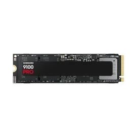 Samsung 9100 PRO NVMe M.2 SSD, 2TB, PCIe 5.0, 14,700 MB/s Read, 13,400 MB/s Write, Internal SSD for Gaming, Video Editing and AI, Black, MZ-VAP2T0BW