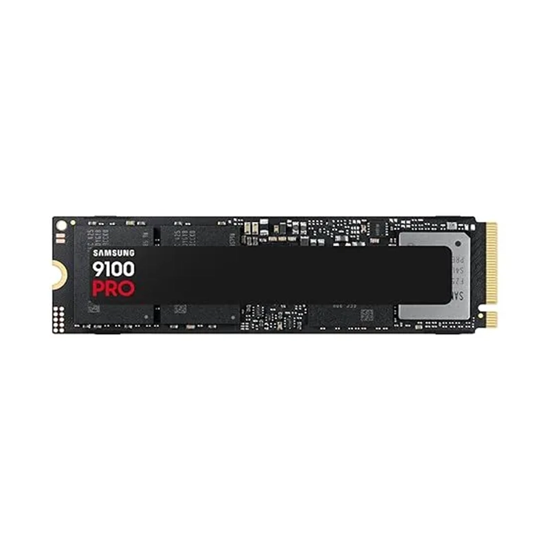 Samsung 9100 PRO NVMe M.2 SSD, 2TB, PCIe 5.0, 14,700 MB/s Read, 13,400 MB/s Write, Internal SSD for Gaming, Video Editing and AI, Black, MZ-VAP2T0BW