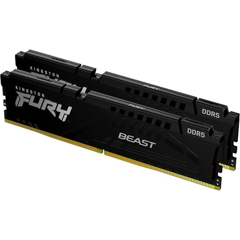 Kingston FURY Beast 128GB DDR5-5600/PC5-44800 RAM Module KF556C40BBK2-128