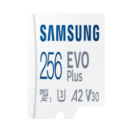 Samsung MB-MC256SA/CN EVO Plus 256GB UHS-I U3 V30 A2 MicroSDCC Memory Card
