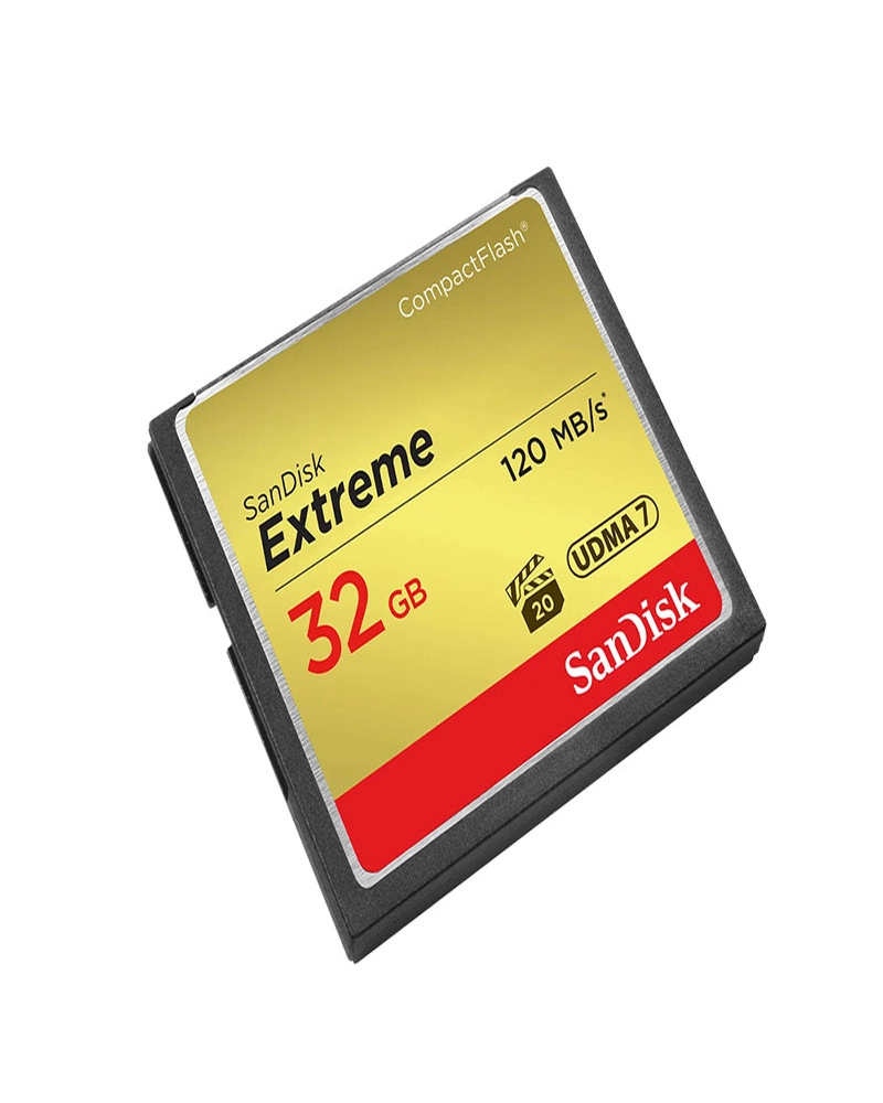 SanDisk SDCFXSB-032G-Z46 Extreme 32GB CompactFlash UDMA7 UHS-I VPG-20 Memory Card