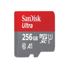 SanDisk SDSQUNI-256G-ZS3MN Ultra High Speed Mobile 256GB MicroSDC UHS-I U1 A1 Memory Card (including SD adapter)